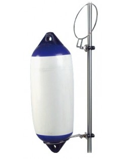 Foldable stainless steel fender-holder simple with 1 ring